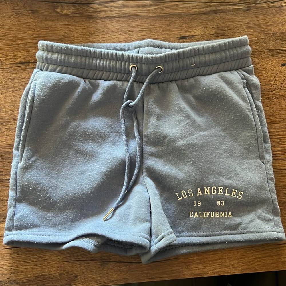 Blue sweat shorts from Ross